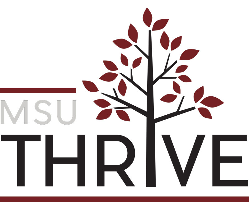 Custom logo for MSU Thrive